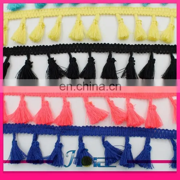 Hea181 4cm Width Mop Fringe Trimming Tassel Fringe Lace for Decoration photo-3