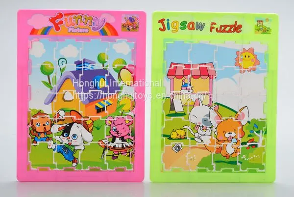 Plastic Sliding Puzzle