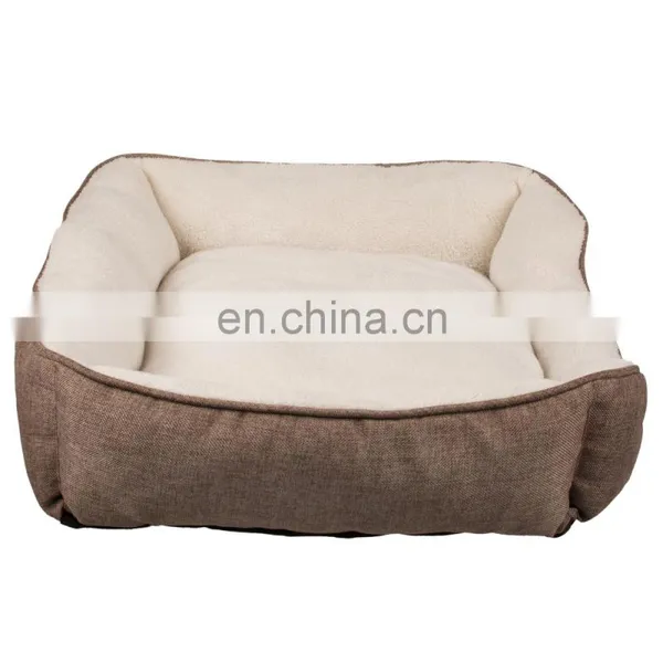 Wholesale Washable High Quality Custom Insert Designer Luxury Large Big Bunk Doggie Bedding Pet Dog Bed For Dog Pet photo-5
