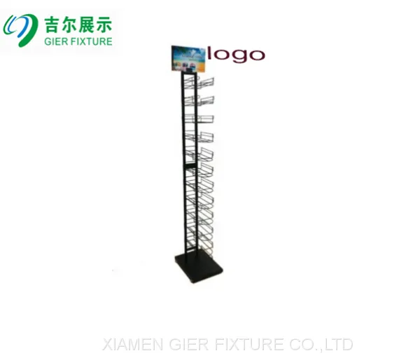 Free Standing Metal Storage Baseball Cap Hat Organizer Display Rack for Retail Sore photo-4