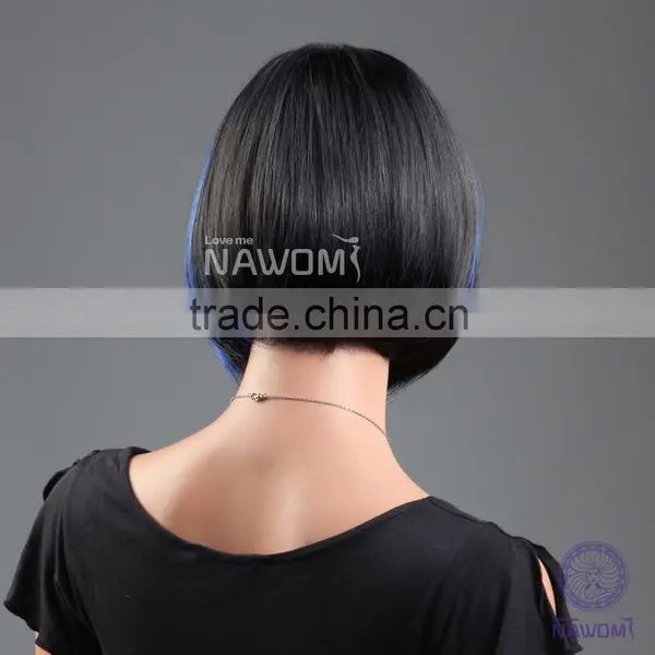 W3050 Unprocessed Wholesale 5a Grade Raw Natural Short Human Hair Wigs for Young Women photo-6