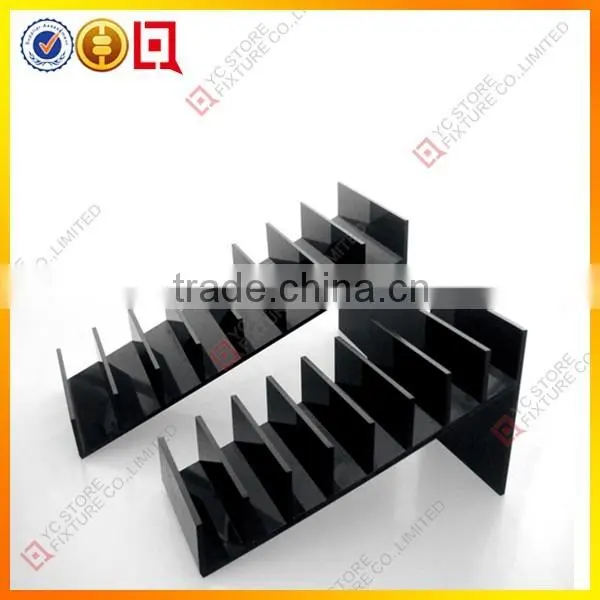 8-Tier Black Countertop Acrylic Purse Rack photo-2