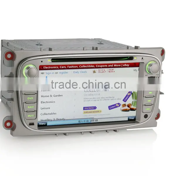 Erisin ES7608M 2 Din 7 Inch Car Stereo System GPS for Mondeo Galaxy photo-2