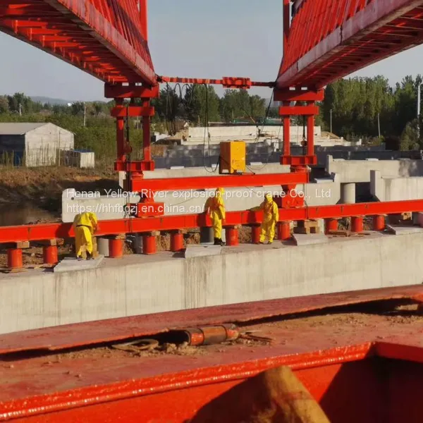 Henan Zhenniu Brand, China High Quality Bridge Laying Machine, 180t Bridge Machine Sales, Gantry Crane, Construction Machinery and Equipment photo-4