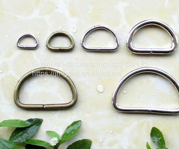 D Ring 20mm D Buckle Half Circle D Shape Buckle Handbag D Ring photo-2