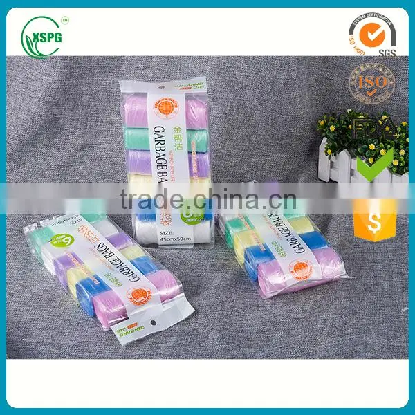 Colorful Biodegradable Plastic Household Garbage Bag in Roll photo-3