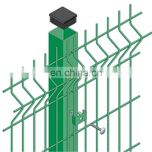 Triangular Curved Galvanized Wire Fence photo-4