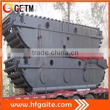 Large Scale Amphibious Pontoon for 30-33t Excavator Assembly Heavy Construction Machinery Undercarriage of Amphibious Excavator photo-4