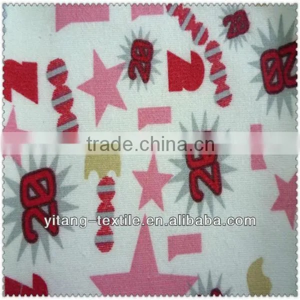Printed Coral Fleece Fabric