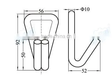 04316 China Steel Snap Hook photo-2