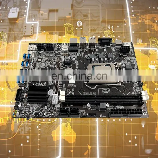 High Performance Gaming Ddr3 Pc Mainboard B75 Lga1155 Socket Motherboard photo-5
