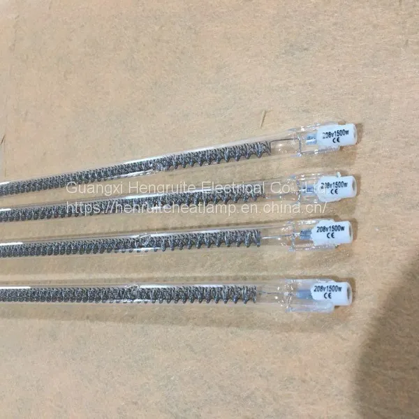 230v 2000w High Quality Machine Grade Red Quartz Tube Short Wave Infrared Heating Lamp/ruby Lamp photo-3