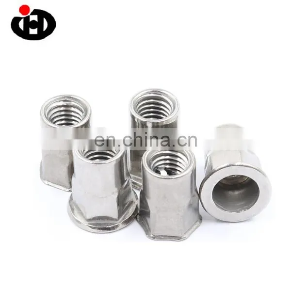 Stainless Steel Self-locking Nuts Hexagon Self-locking Nylon Nuts photo-5
