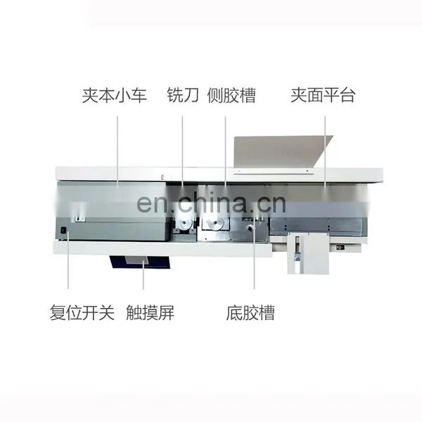 Professional Heavy Duty Electric Adhesive Glue Binding Machine For A3 A4 Notebook Produce photo-5