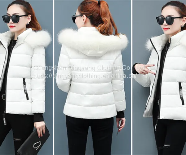 Winter Warm Cotton Padded Jackets Hooded Female Down Jacket Thick Ladies Down Coat Plus Size Puffer Jacket Women photo-5