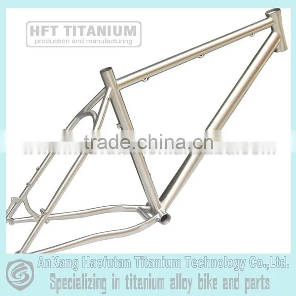 197*12 Thru Axle 26X4.8 Tires Titanium Fat Bike Frame photo-2