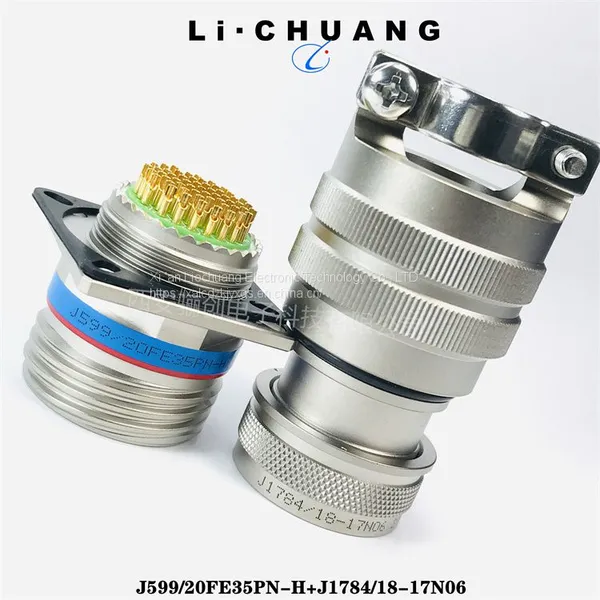 J599 Series Circular Connector Plug Socket J599-26FE35SN-H J599-20FE35PN-H photo-3
