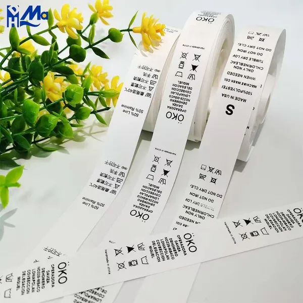 Nylon Wash Care Labels: Durable Ribbon for All Garments photo-5