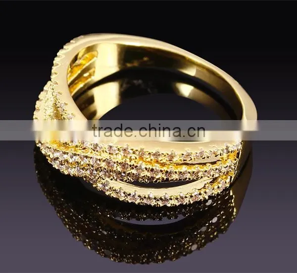 Newest Trend Cubic Zirconia Fine CZ Stones Wholesale Jewelry Setting Wedding Ring photo-4