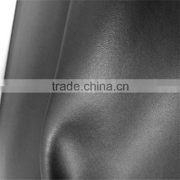Bycast Finished Cow Split PU Coating Leather photo-3