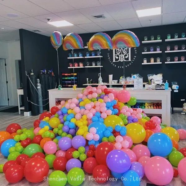 Factory Direct Pastel Rainbow Balloon Sets - 60-120 Pcs, Macaron Colors, Preferred by Wedding Planners photo-3