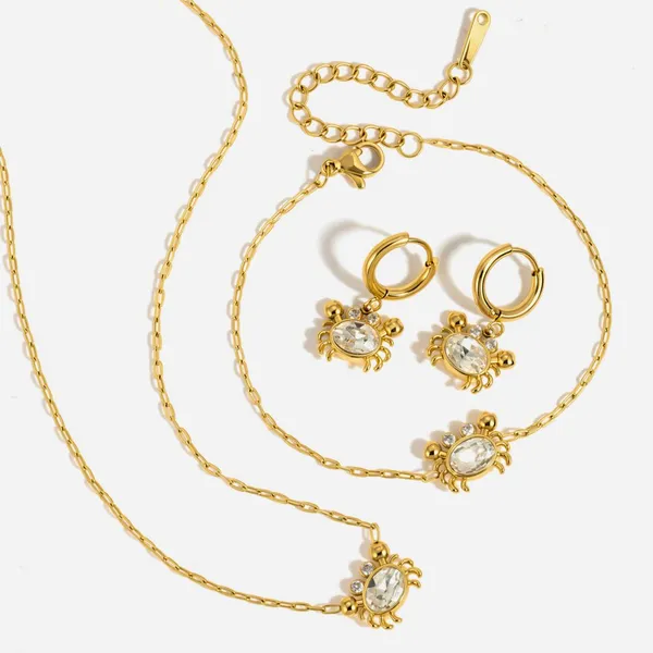 Wholesale Snowflake Pendant Necklace in Custom Stainless Steel Fashion Jewelry photo-5