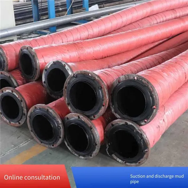Gas Drainage Rubber Hose, Large-diameter Rubber Hose Specially for Ships, Mud Water Delivery Pipe, Steel Wire Skeleton Mine Hydraulic Pipe photo-4