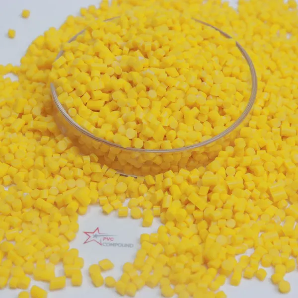 Matte PVC Granules Flame-Resistant Standard PVC Compound Particles Pressure Resistant for Gas Hose Modified PVC photo-5