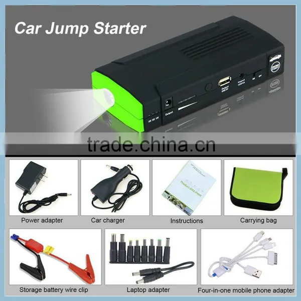 12V 12000mAh Multi Function Portable Car Jump Starter photo-2