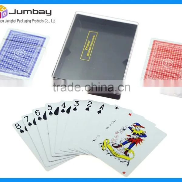Classic Poker Size Plastic Playing Cards photo-3