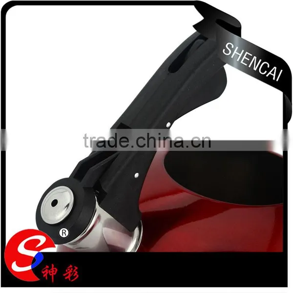 Red Color Korean Stainless Steel Water Pot / Tea Kettle photo-4