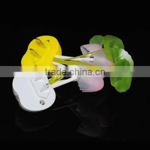 EU US Plug Electric Induction Dream Mushroom Fungus Lamp 3 LEDs Nightlight Bulb Home Decor LED RGB Breathing Night Lights 1pcs photo-4