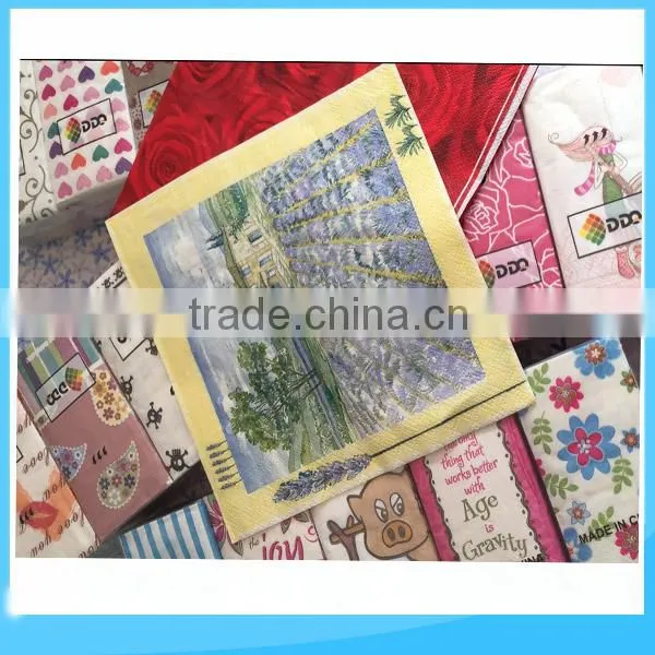 Promotion 1/8 Folding Dinner Napkin(40x40cm) Supply ODM Design photo-3