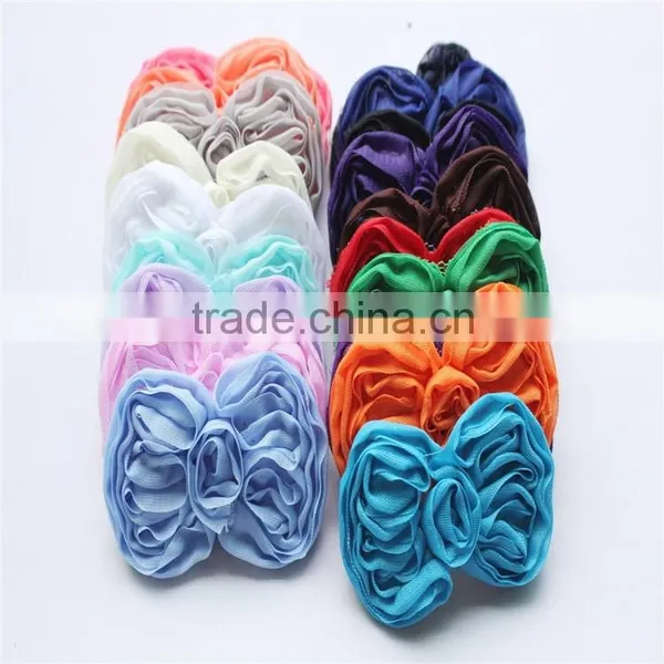Hair Bow Flower Wholesale -hair Accessory for Baby-high Quality Chiffon Flower photo-2
