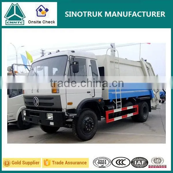 Dongfeng Chassis 8 Cubic Meters Garbage Refuse Compactor Truck photo-2