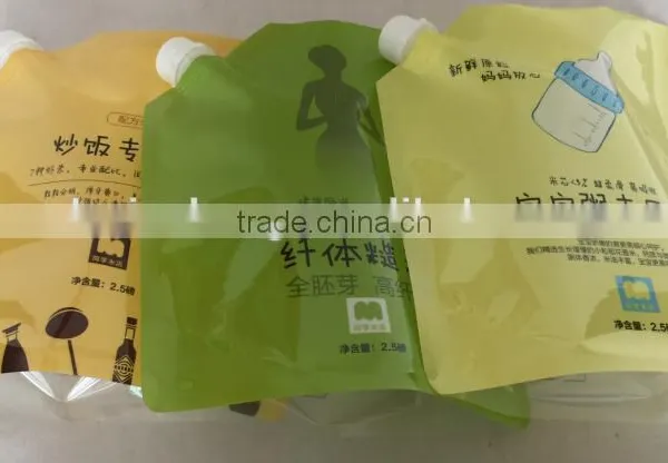Doypack Spout Pouch Bags For Rice Packing photo-5