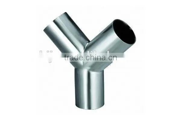 Sanitary Fitting Stainless Steel U/Y Tee Pipe Fitting For Tube Fittings photo-3