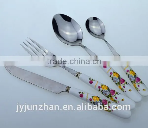 Korean Stainless Steel Cutlery With Nice Gift Box Packing and New Design--Junzhan Factory photo-4