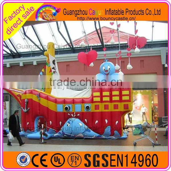 CE Certificate Inflatable Priate Ship, Inflatable Playground photo-2