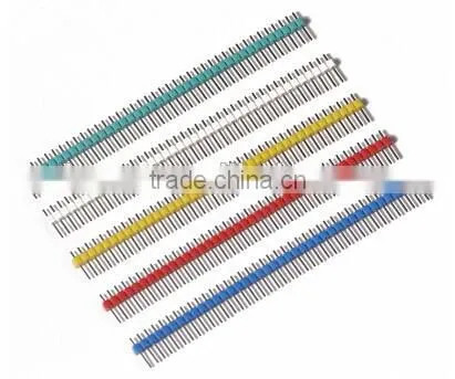 40P Pin Header, 2.54MM 40P Pin Header, Colorful 40Pin Header