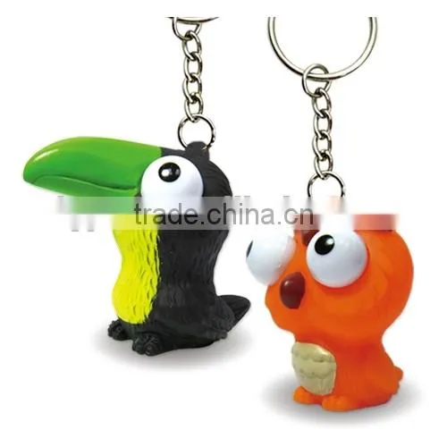 Promotional Gifts Eyes Pop Out Skull Keychain,Soft PVC Eyes Pop Out Keyring photo-5