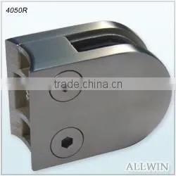 316 Stainless Steel D Shape Flat Base Glass Clamp photo-3
