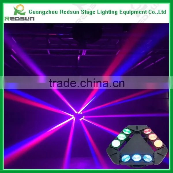 LED 3*3 Spider Light 8pcs*10w RGBW 4IN1 Charming Stage /party/club/party/christmas/house Decor Concert dj Moving Head Light photo-3
