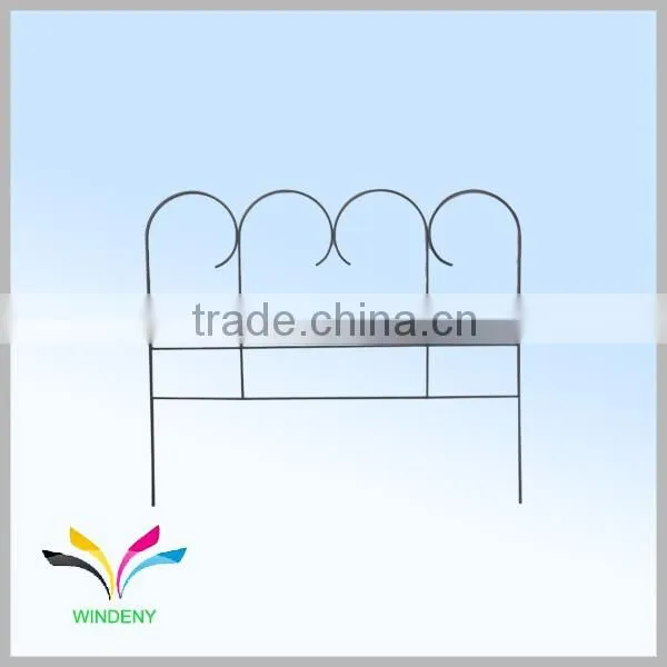 Garden Decoration Modern Sturdy Cheap Portable Welded Garden Metal Fence photo-3