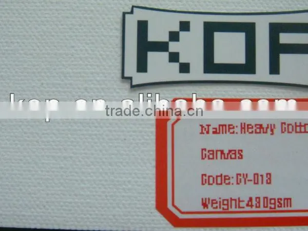 Cotton Canvas--Heavy Cotton Canvas 480GSM