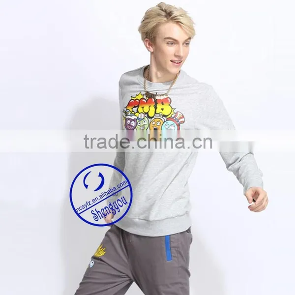 Custom 100% Fleece Cotton Men Pullover Hoodie Sweatshirts photo-4