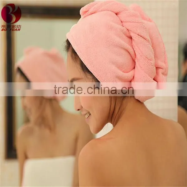 Microfiber Magic Drying Turban Wrap Towel, Hair Dry Quick Dryer Bath Towels Cap photo-3