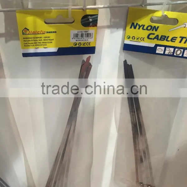 On Sales Stainless Steel Calbe Ties (material:304-201-316 ) 7.6*350 photo-3