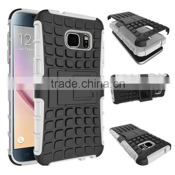 Hot Selling Hybrid Rugged Heavy Duty Armor Kickstand Case For Sumsung Galaxy S7 photo-4