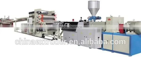PVC Free Foamed Sheet, Board, Decoration Sheet Production Line